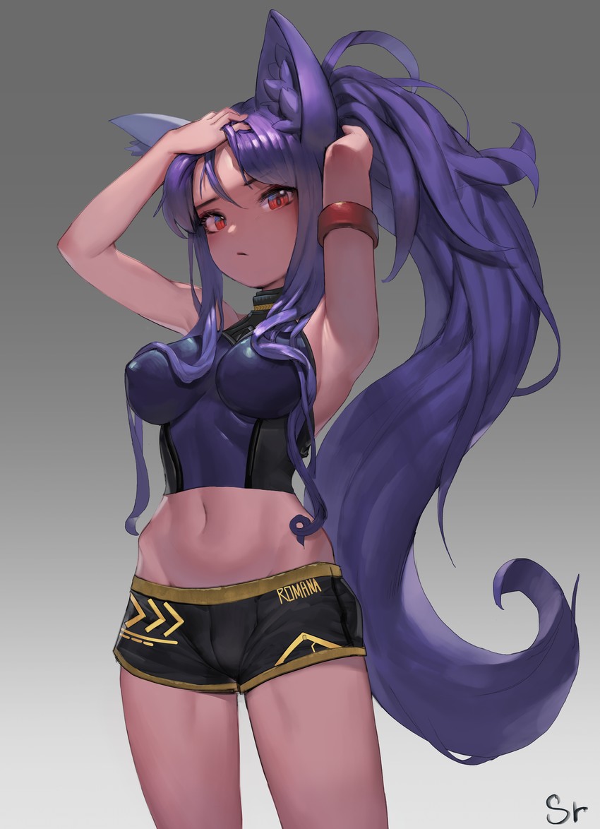 brown kemomimi-chan (original and 1 more) drawn by romana