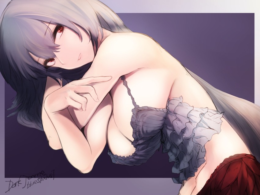 jeanne d'arc and dark jeanne (granblue fantasy) drawn by kojima_(blue_stardust)