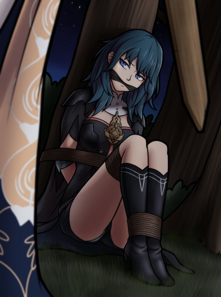 female byleth and rhea (fire emblem and 1 more) drawn by magnolia-baillon