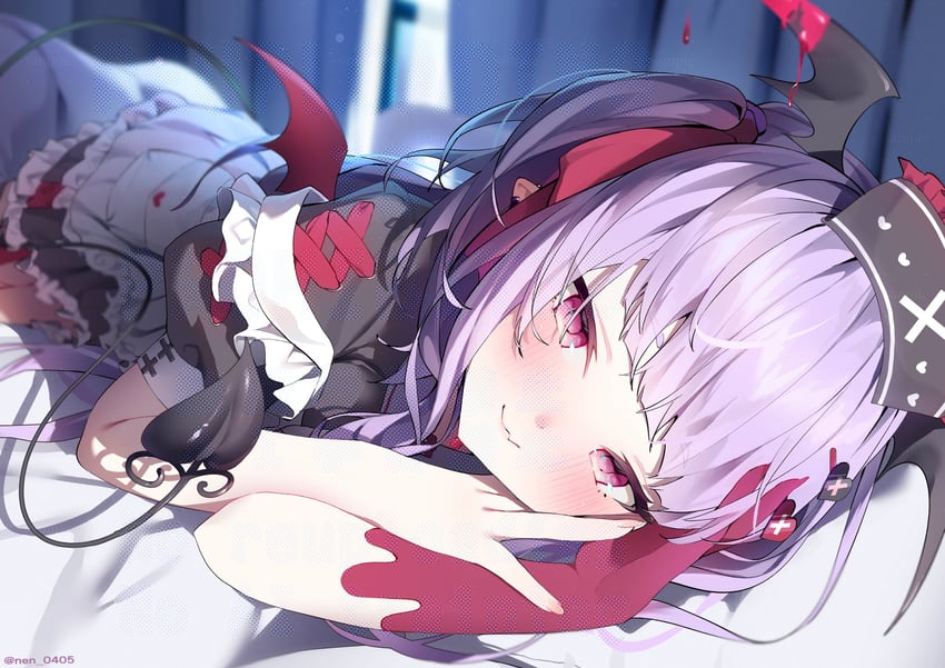 urusimi kokoro (indie virtual youtuber) drawn by nen_0405