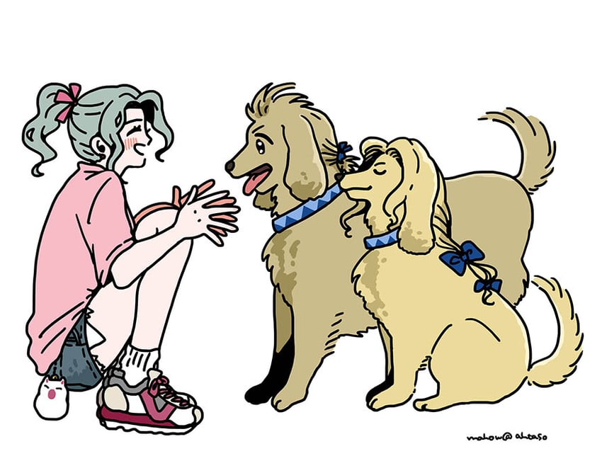 terra branford, moogle, edgar roni figaro, and sabin rene figaro (final fantasy and 1 more) drawn by ahtaso