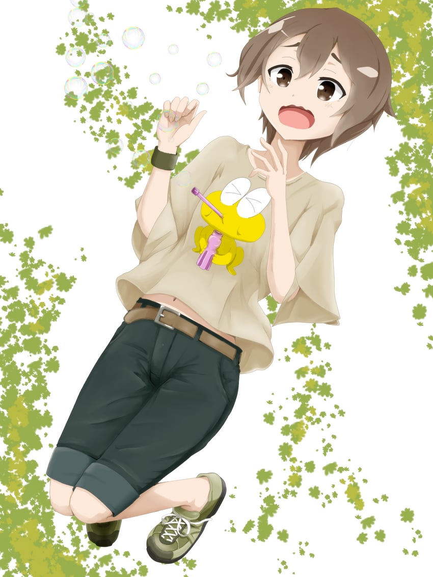 pyonkichi and fujimori mito (yuusha de aru and 1 more) drawn by negi_toro