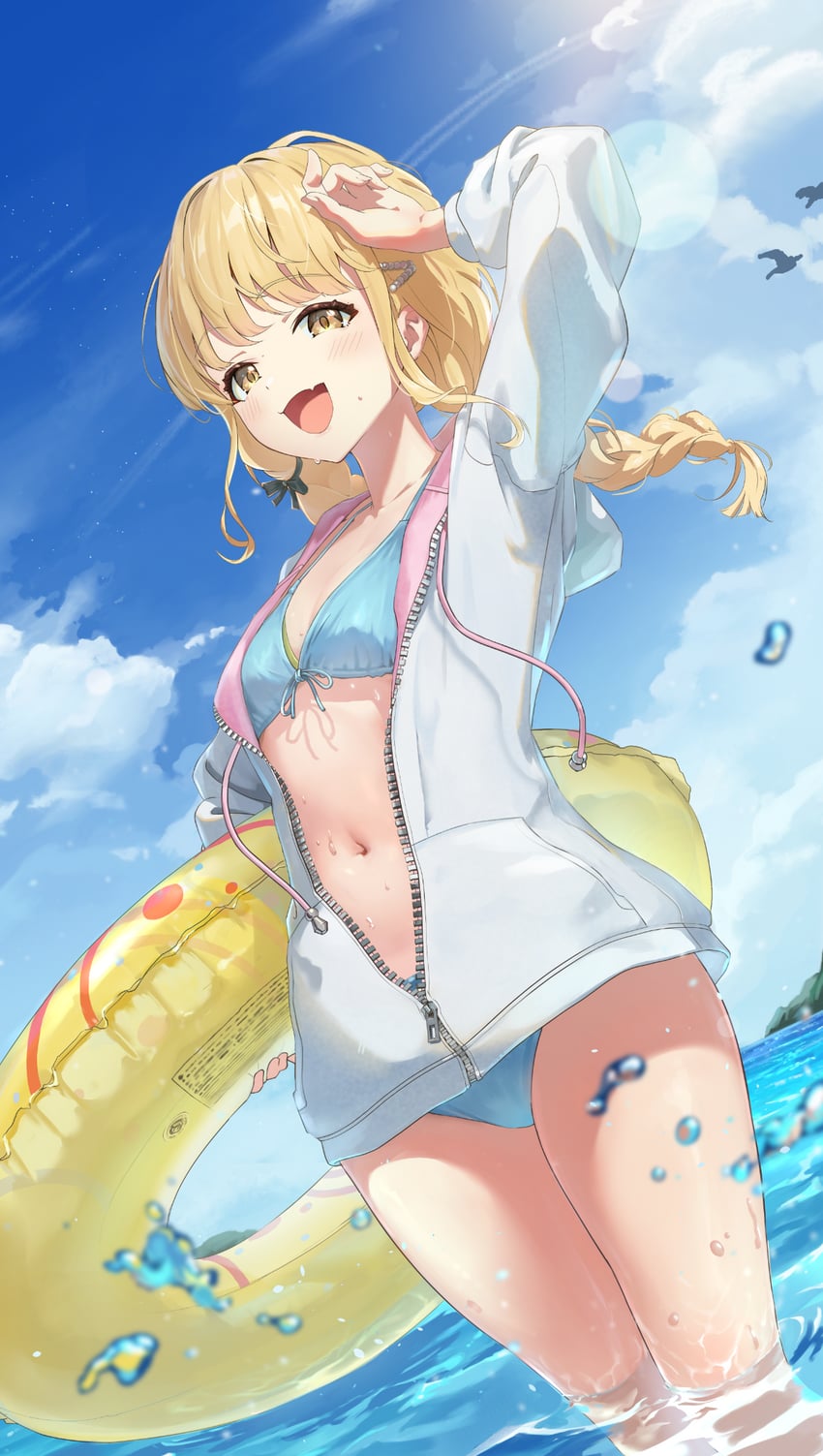 fujita kotone (idolmaster and 1 more) drawn by kazuma-mococo