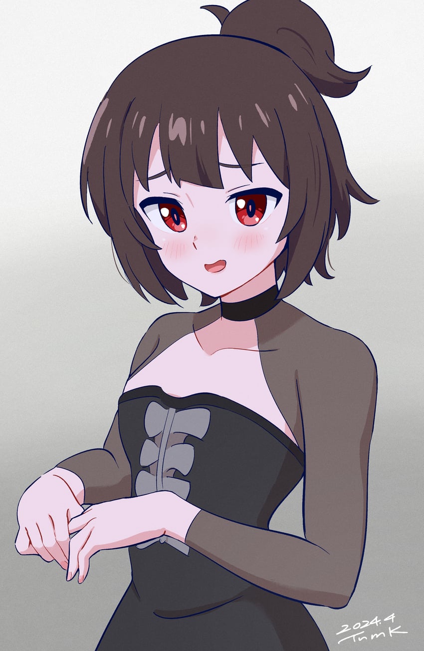 megumin (kono subarashii sekai ni shukufuku wo!) drawn by tsunemoku