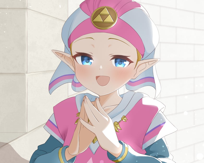 princess zelda and young zelda (the legend of zelda and 1 more) drawn by ikonaska