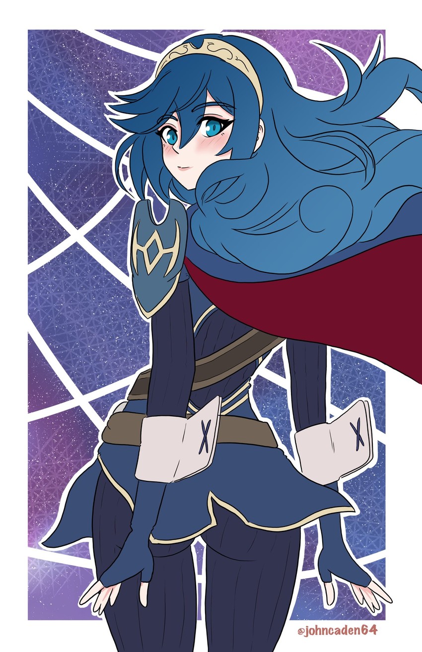 lucina (fire emblem and 2 more) drawn by johncaden