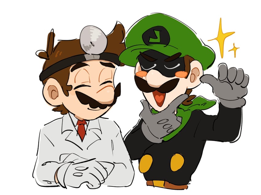 mario, dr. mario, and mr. l (mario and 3 more) drawn by mimimi_(mimimim9999)