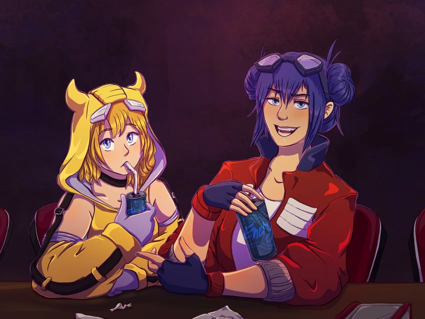 optimus prime and bumblebee (transformers and 1 more) drawn by skeletondeer