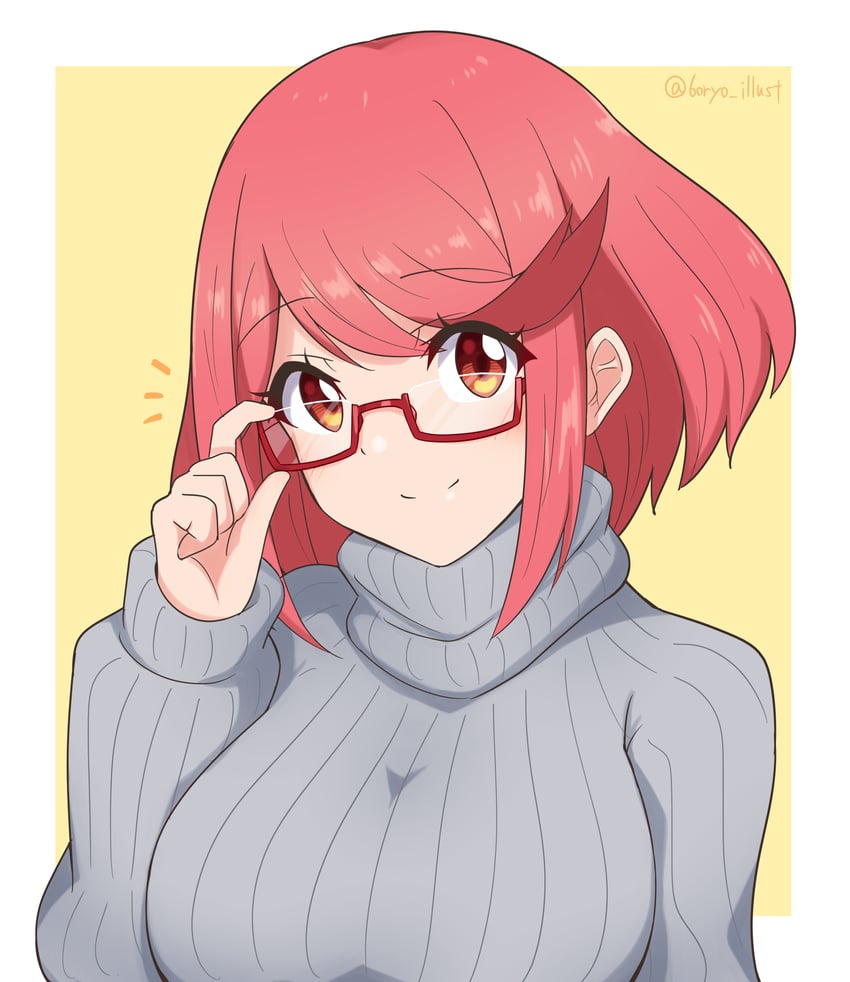 pyra (xenoblade chronicles and 1 more) drawn by ryochan96154