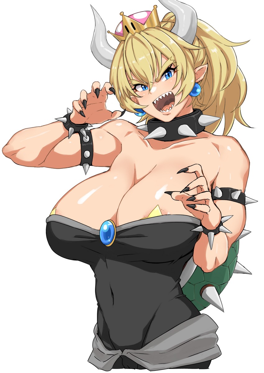 bowsette (mario and 1 more) drawn by nash_(na-si)