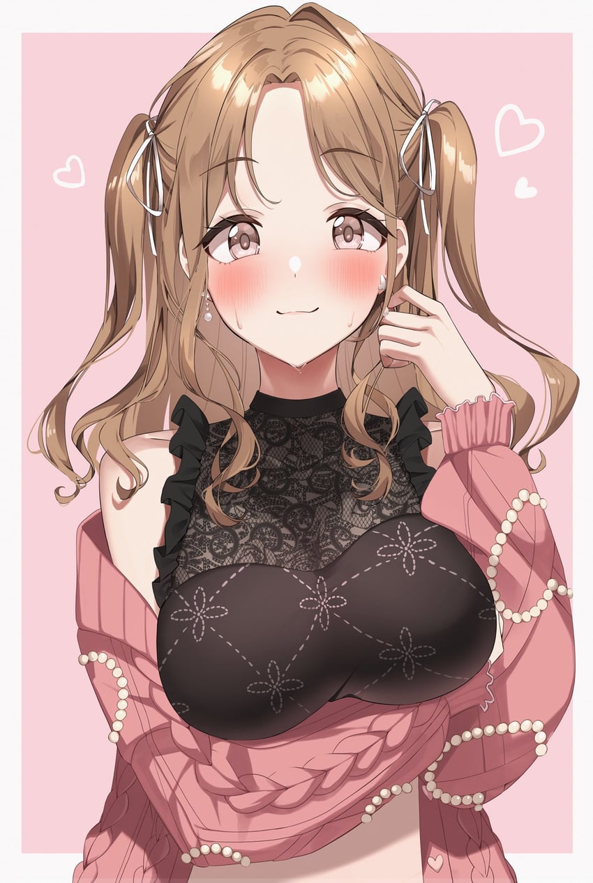 ichikawa hinana (idolmaster and 1 more) drawn by gawawawa