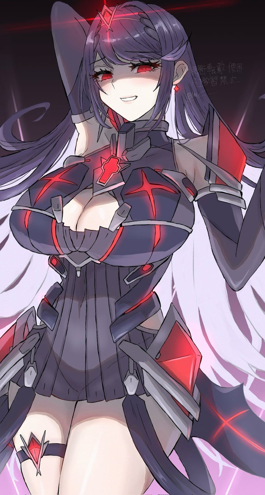 mythra (xenoblade chronicles and 2 more) drawn by princess666