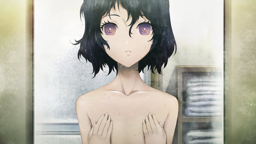 urushibara ruka (steins;gate and 1 more) drawn by huke