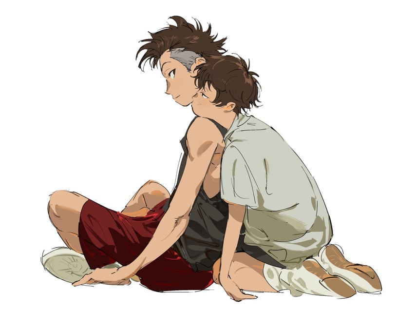 miyagi ryouta and miyagi sota (slam dunk) drawn by atie1225