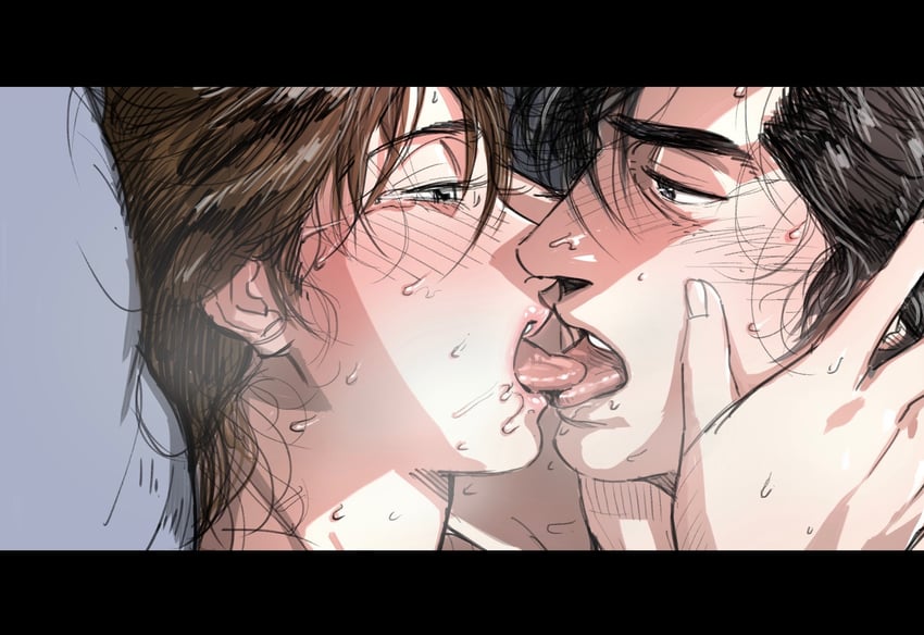 saeba ryou and makimura kaori (city hunter) drawn by tobo_katsuo