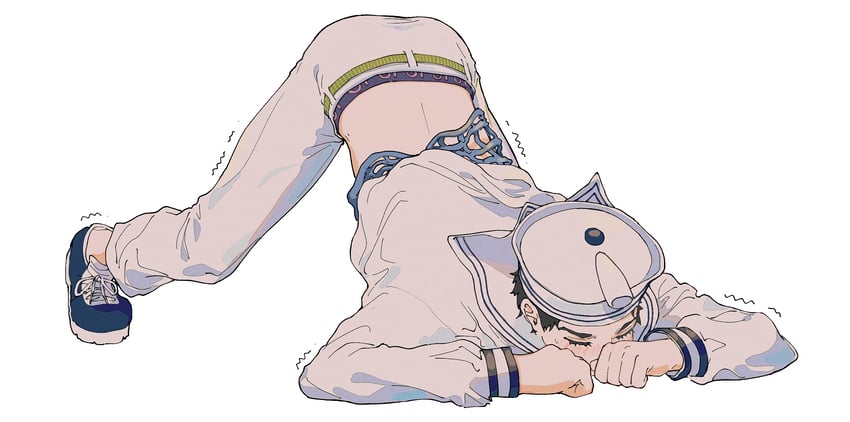 higashikata josuke (jojo no kimyou na bouken and 1 more) drawn by inanashil