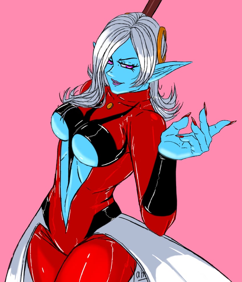 towa (dragon ball and 1 more) drawn by kiwiartsu