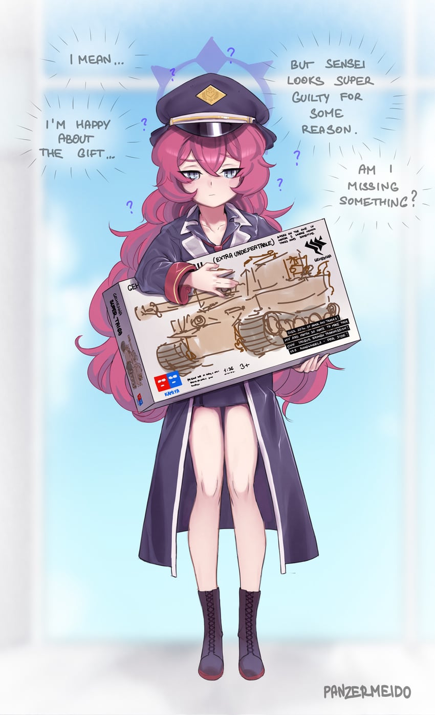 iroha (blue archive and 1 more) drawn by panzermeido