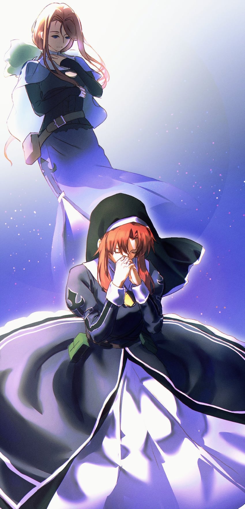 ries argent and rufina argent (eiyuu densetsu and 1 more) drawn by madou_zakura