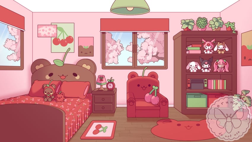 hatsune miku, sakura miku, cinnamoroll, and kuromi (original and 4 more) drawn by arunyi