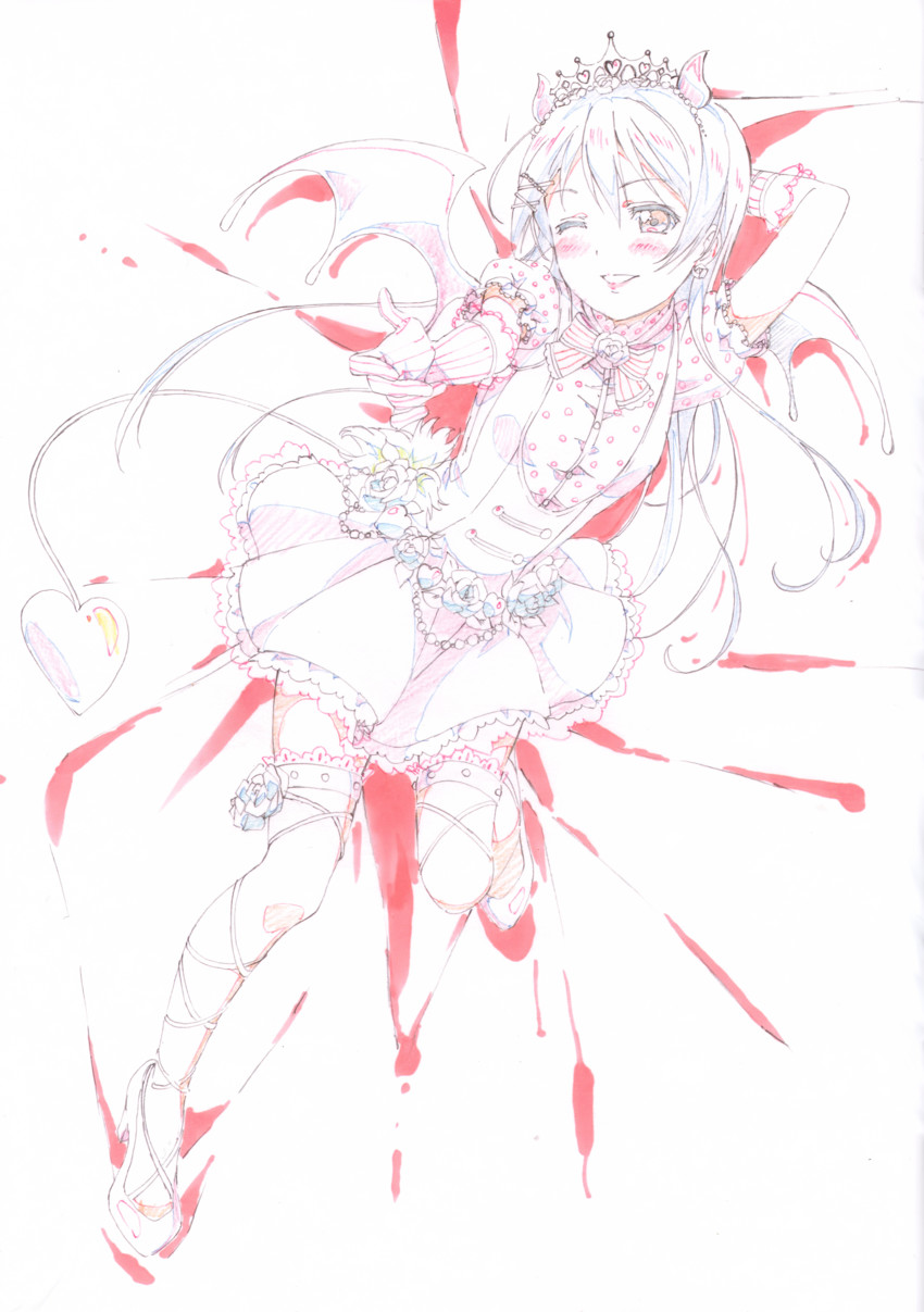 sonoda umi (love live! and 2 more) drawn by tani_takuya