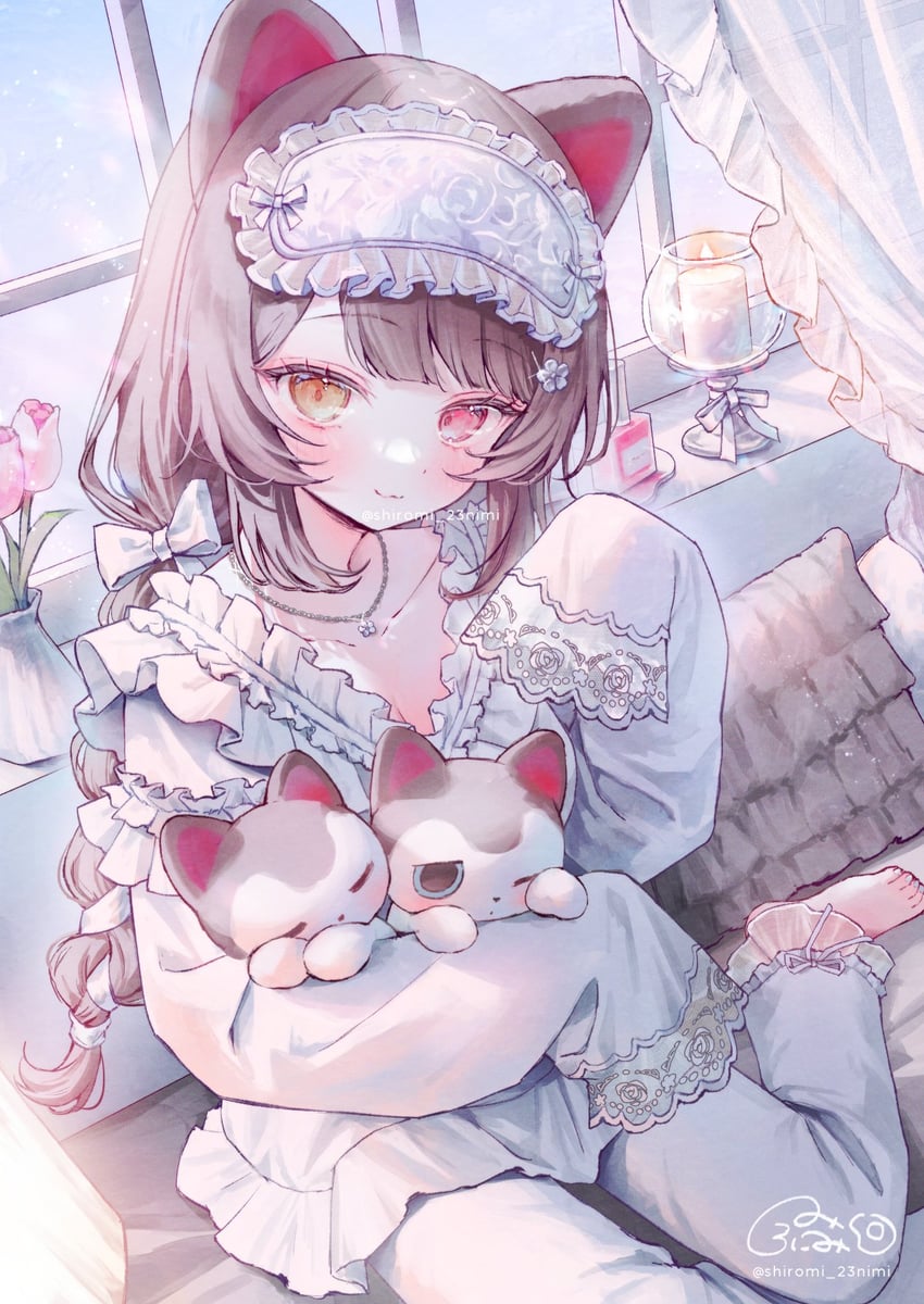 inui toko and banken (nijisanji) drawn by shiroromi