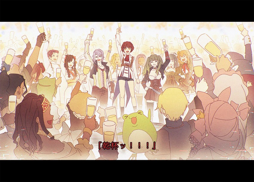mitake miyao, jayden, lilja viljakainen, gunhild gustafsson, chloe ironside, and 21 more (ciconia no naku koro ni) drawn by aluce