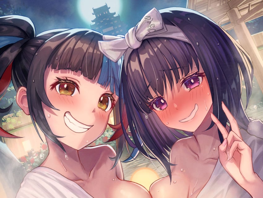 osakabehime and sei shounagon (fate and 1 more) drawn by sakumichi
