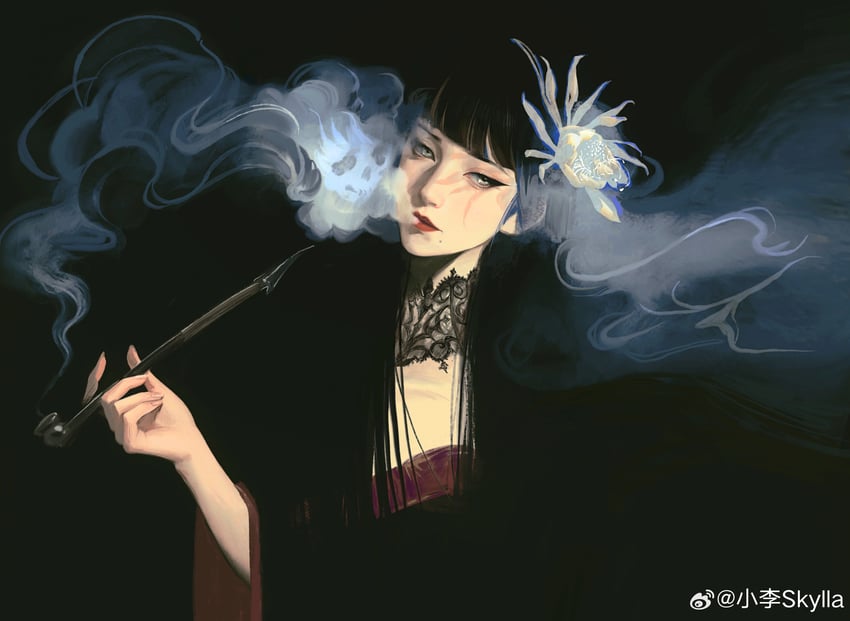 yotsuyu goe brutus (final fantasy and 1 more) drawn by xiaoli_skylla