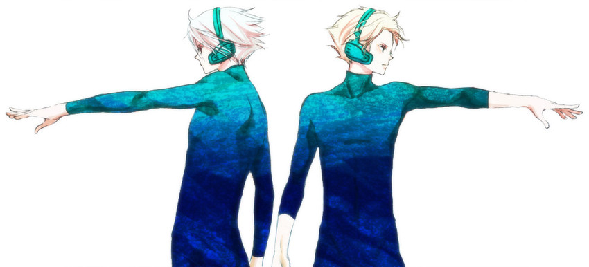 soldier blue and jomy marquis shin (toward the terra) drawn by mako_(artist)