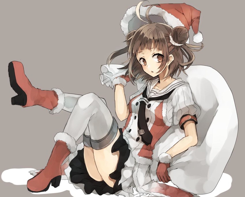 naka and naka kai ni (kantai collection) drawn by chibirisu