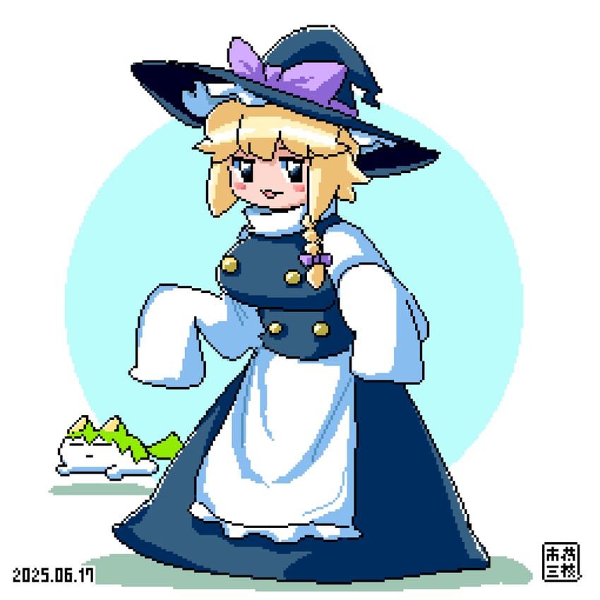 kirisame marisa, daiyousei, diyusi, and yuuhi (touhou and 1 more) drawn by itini-sanshi