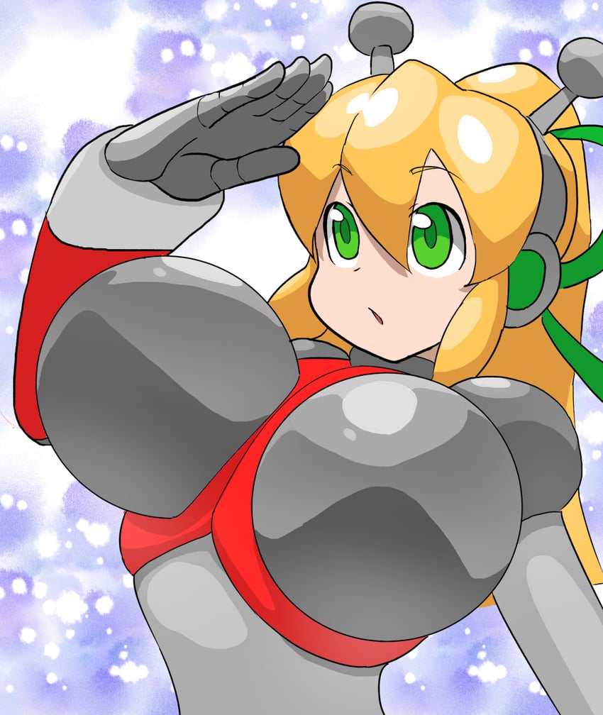 roll and hyper roll (mega man and 1 more) drawn by buta_otoko