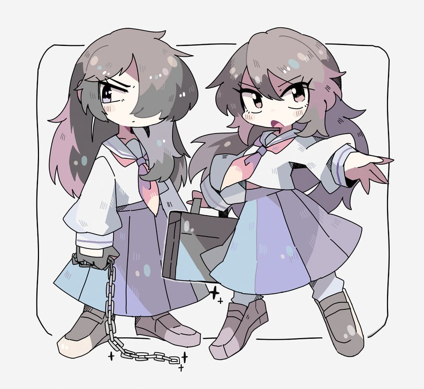 kumiko (kunio-kun series and 1 more) drawn by user_dsjg7883