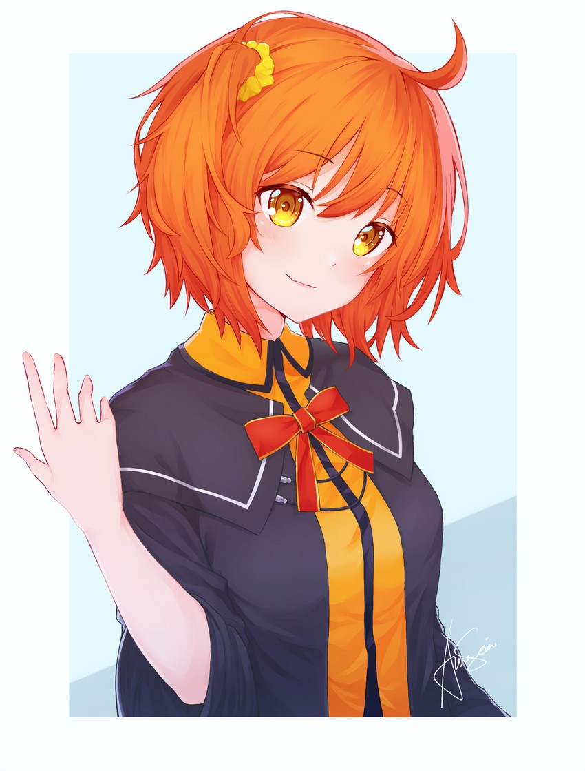 fujimaru ritsuka (fate and 1 more) drawn by seion