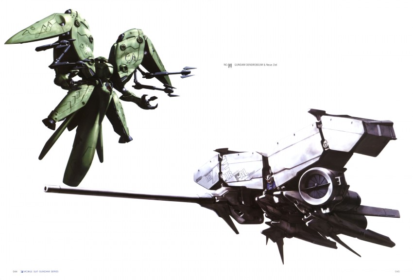 gundam gp-03 stamen, neue ziel, and gundam gp-03 dendrobium (gundam and 1 more) drawn by morishita_naochika