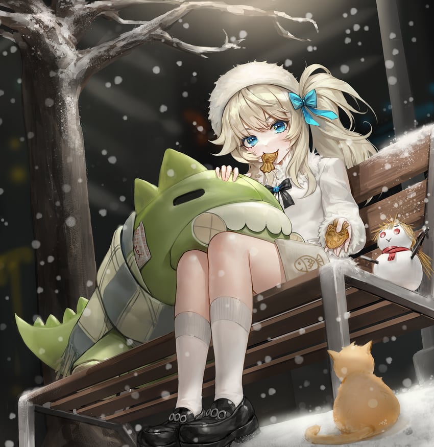 vepley and mr. pizza (girls' frontline and 1 more) drawn by chronodash