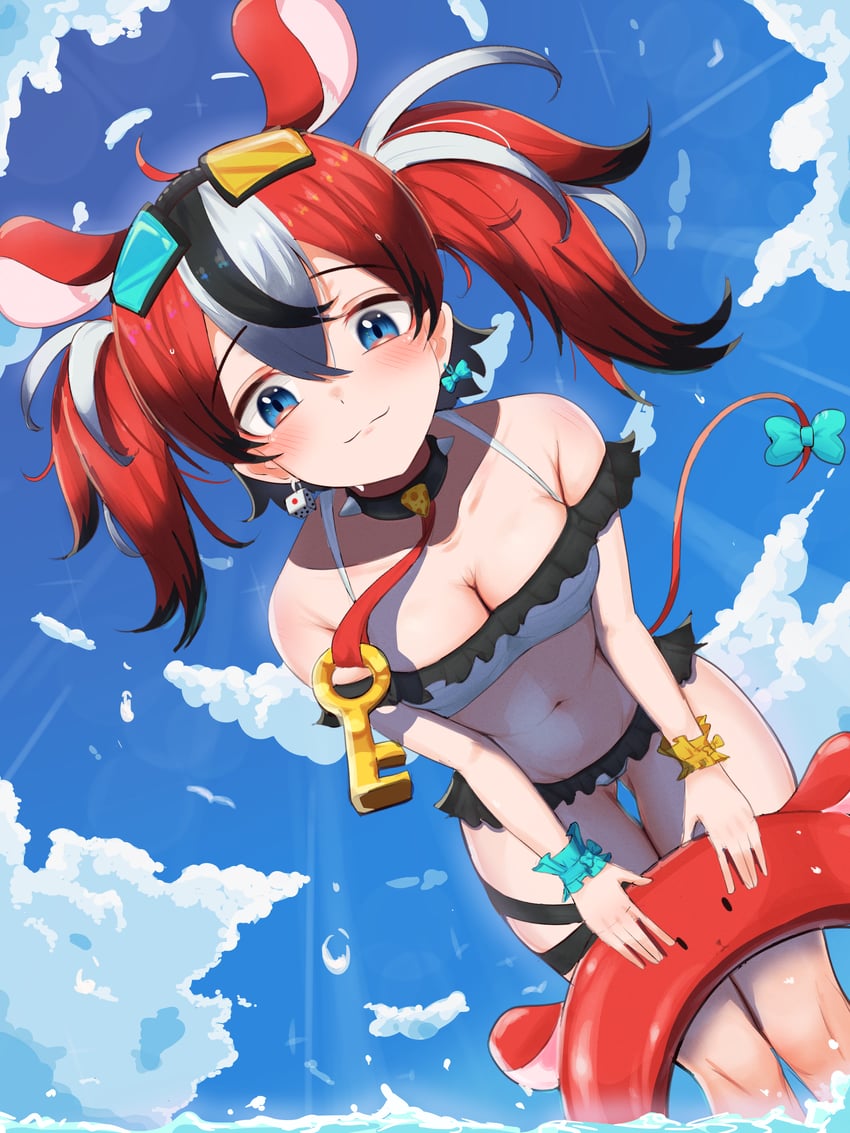 hakos baelz (hololive and 1 more) drawn by cafelittle