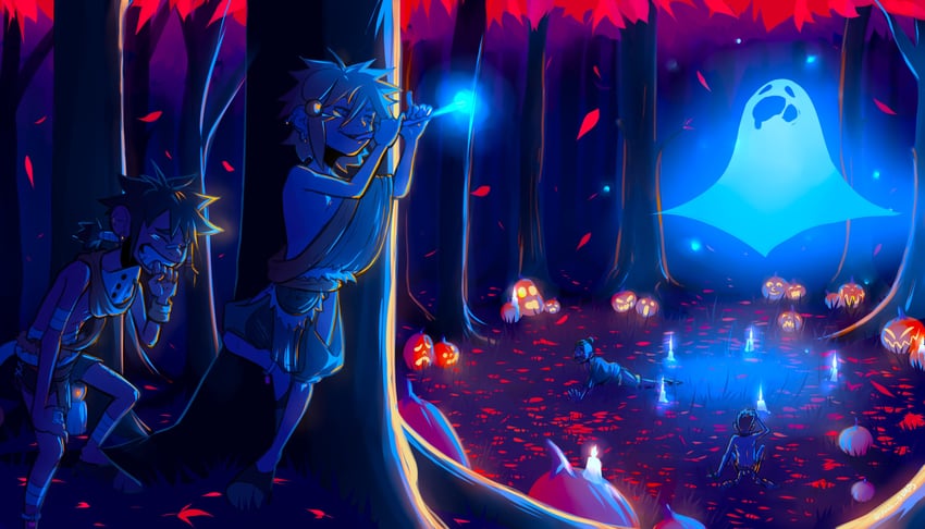shiloh and connor (original) drawn by uhhh_snaps