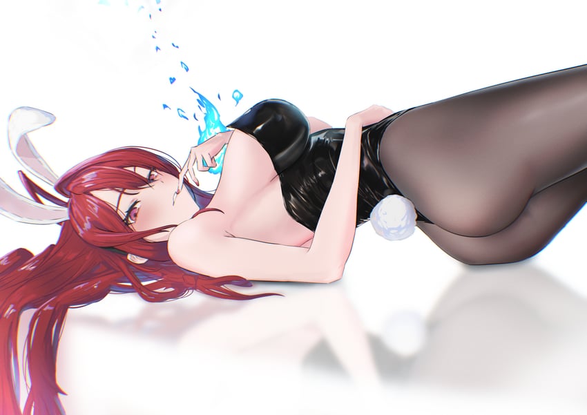 elizabeth rose bloodflame (hololive and 1 more) drawn by varsien