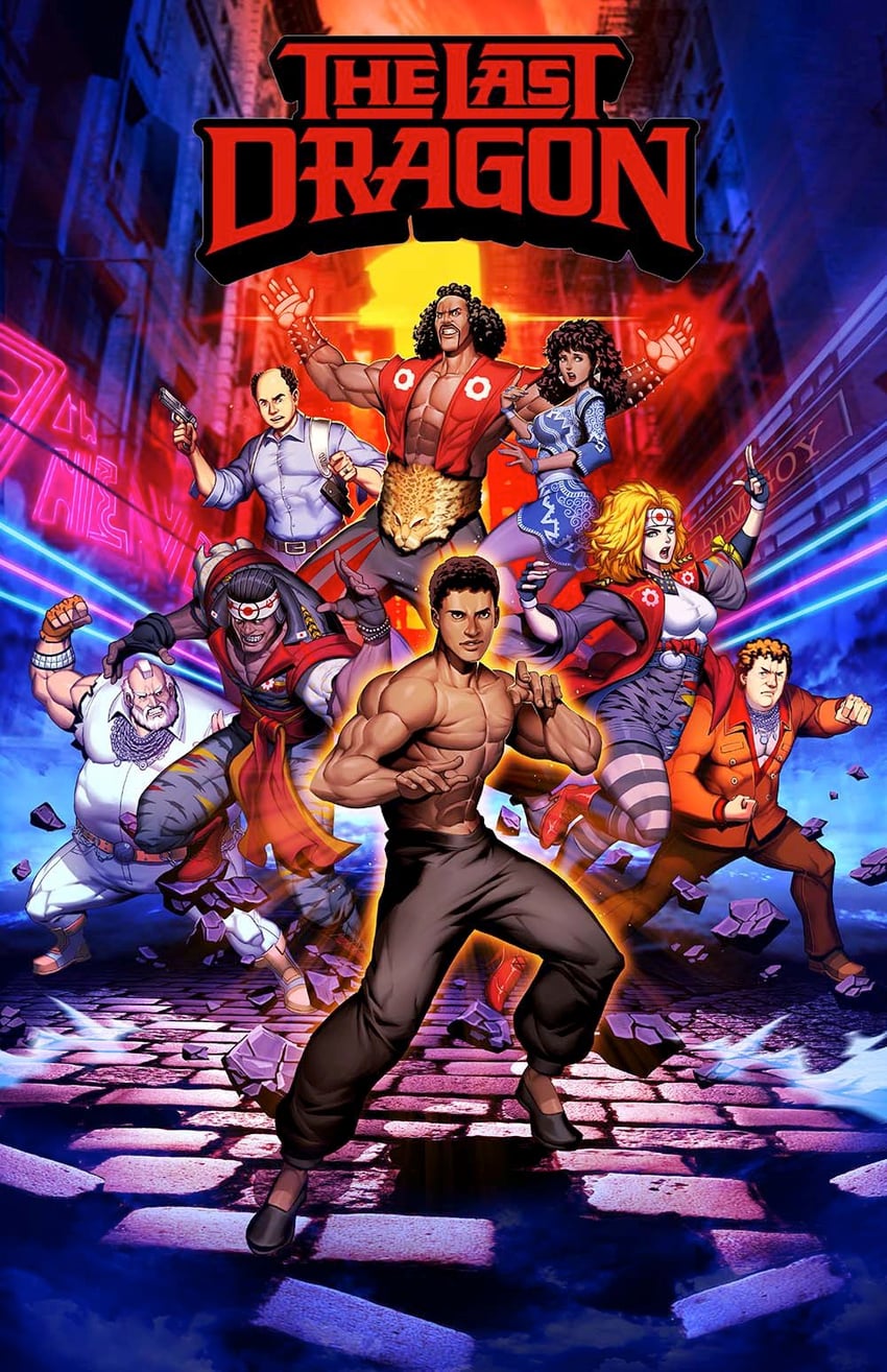 sho'nuff, leroy green, laura charles, and eddie arkadian (street fighter and 1 more) drawn by genzoman