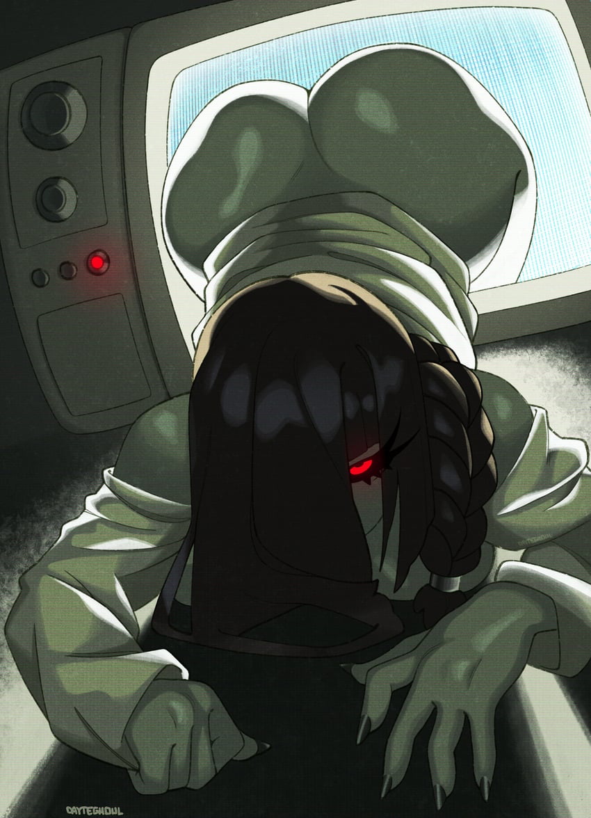 yamamura sadako (the ring) drawn by dayteghoul