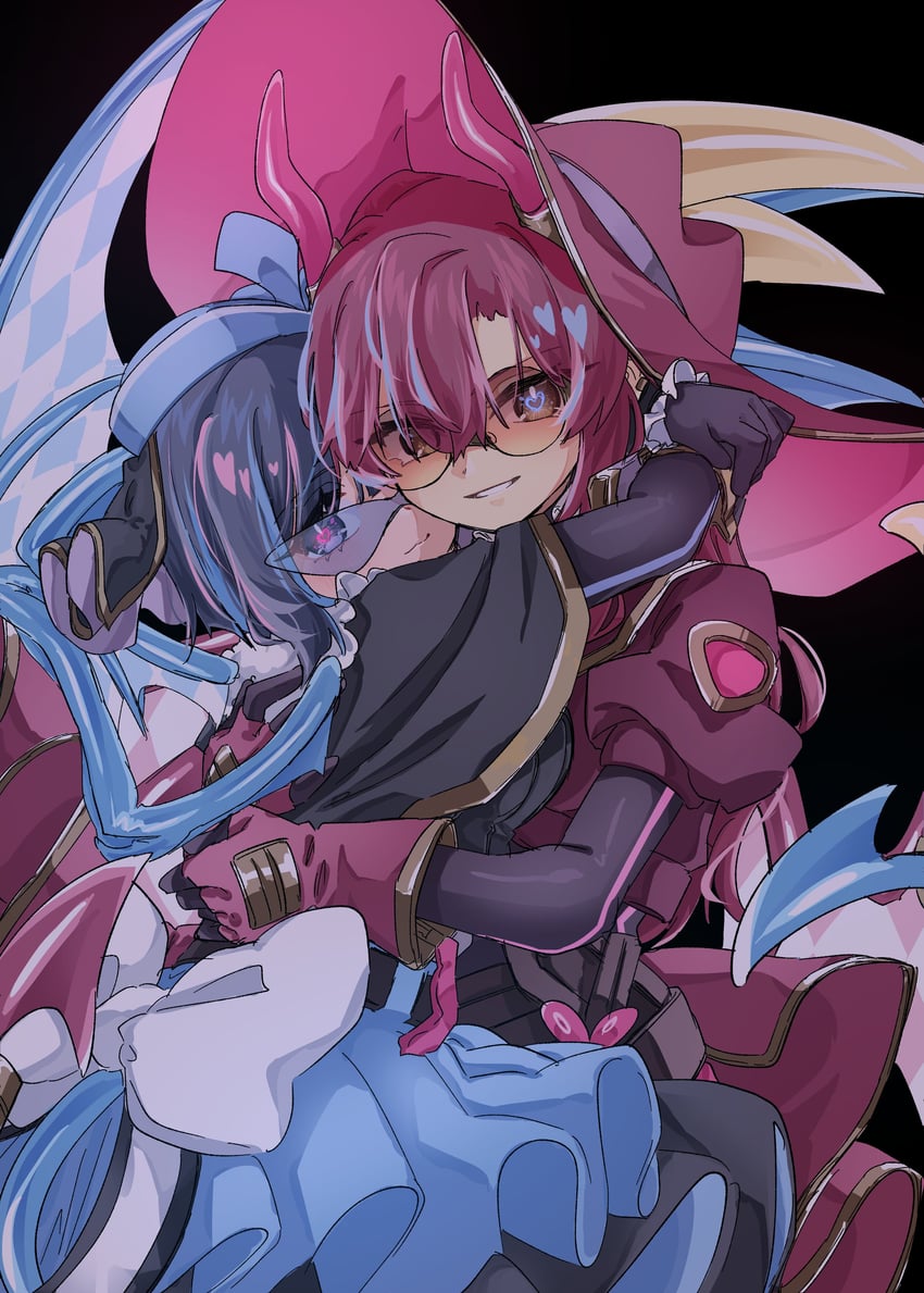 lil-la, ki-sikil, evil twin lil-la, and evil twin ki-sikil (yu-gi-oh!) drawn by iruka_no_kasa_(dolphin_diary)