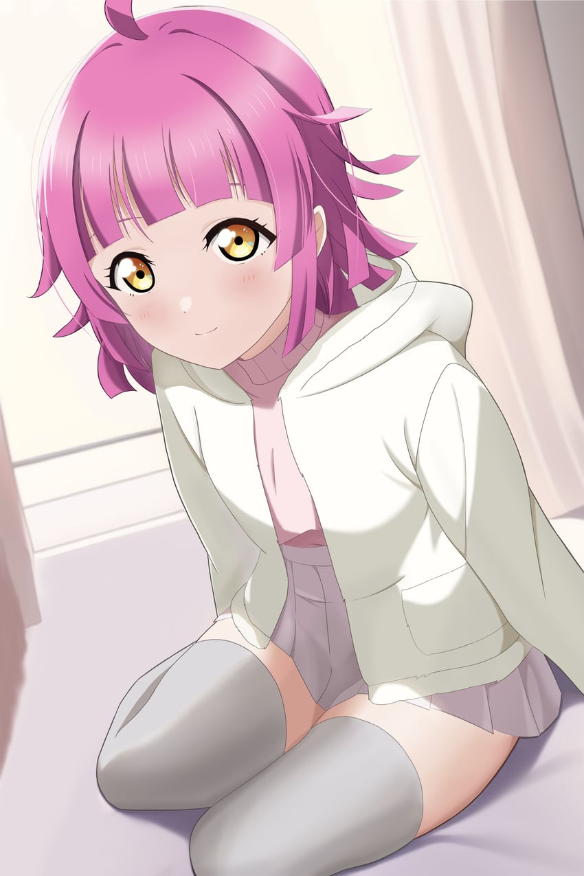 tennoji rina (love live! and 1 more) drawn by zanpon