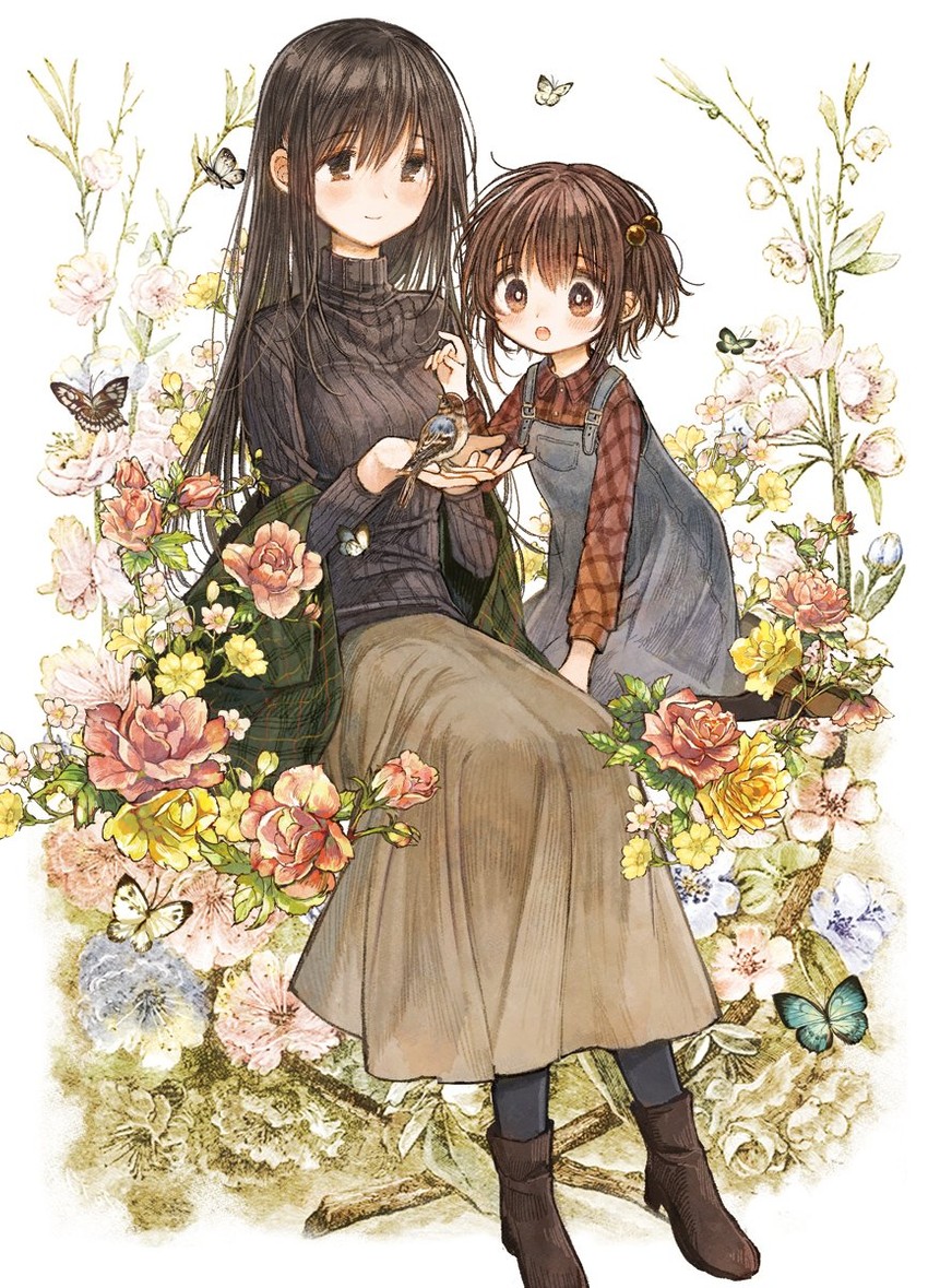 otone-chan and onee-san (kinjo no yasashii onee-san) drawn by itou_hachi
