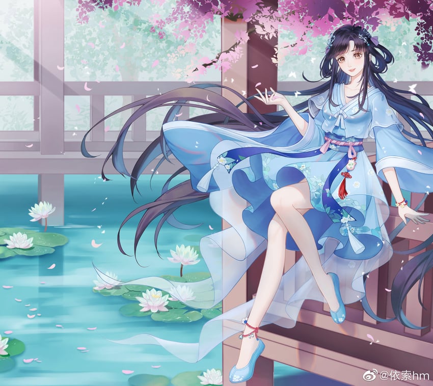 bai moqing (xianjian qixia zhuan and 1 more) drawn by yi_suo_hm