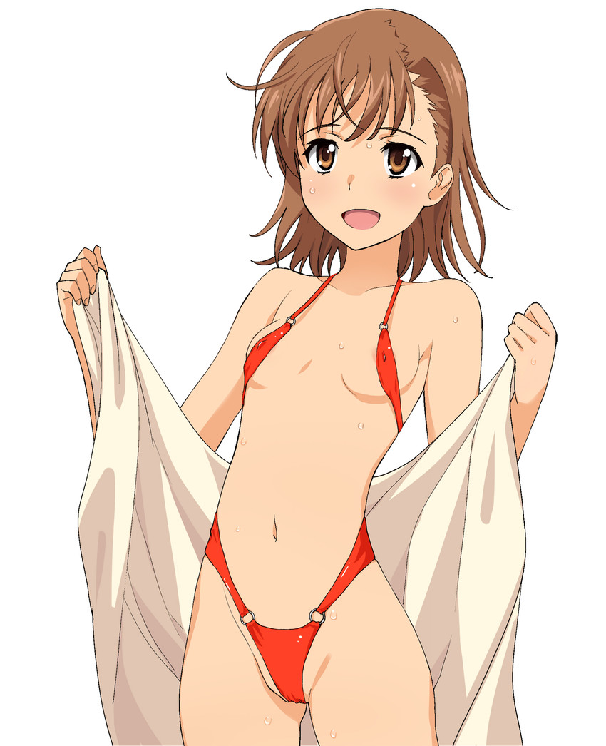 misaka mikoto (toaru majutsu no index and 1 more) drawn by a1_(initial-g)