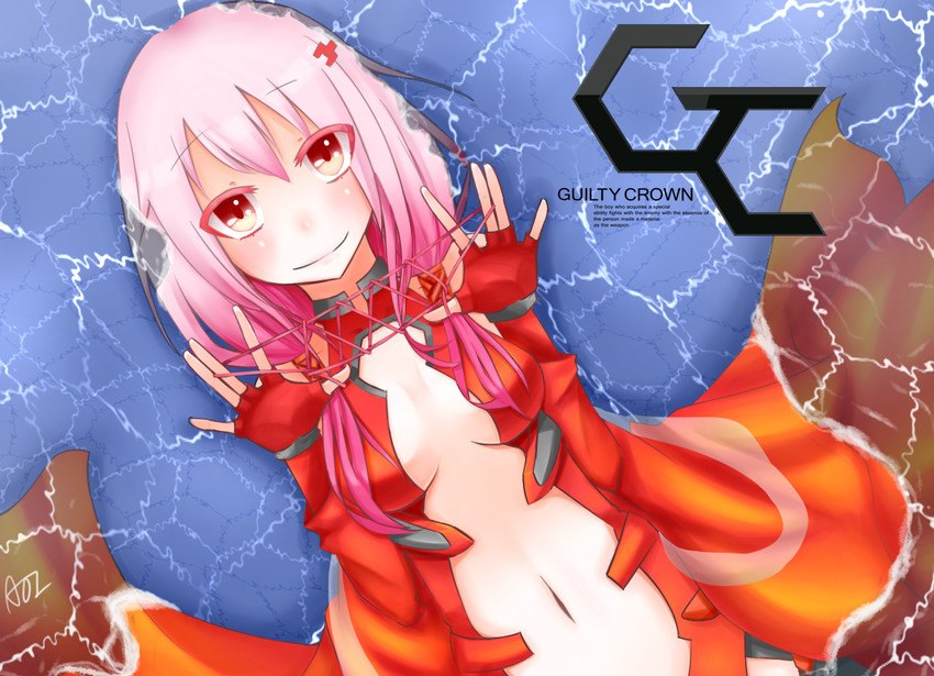 yuzuriha inori (guilty crown) drawn by aka_aoi