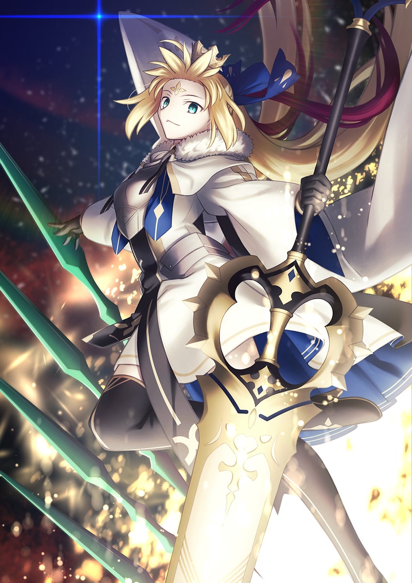 artoria pendragon and artoria caster (fate and 1 more) drawn by shoori_(migiha)