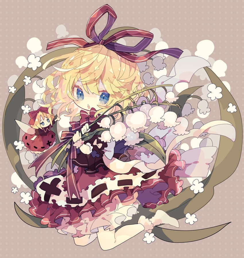 medicine melancholy and su-san (touhou) drawn by nikorashi-ka